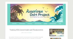 Desktop Screenshot of americandebtproject.com